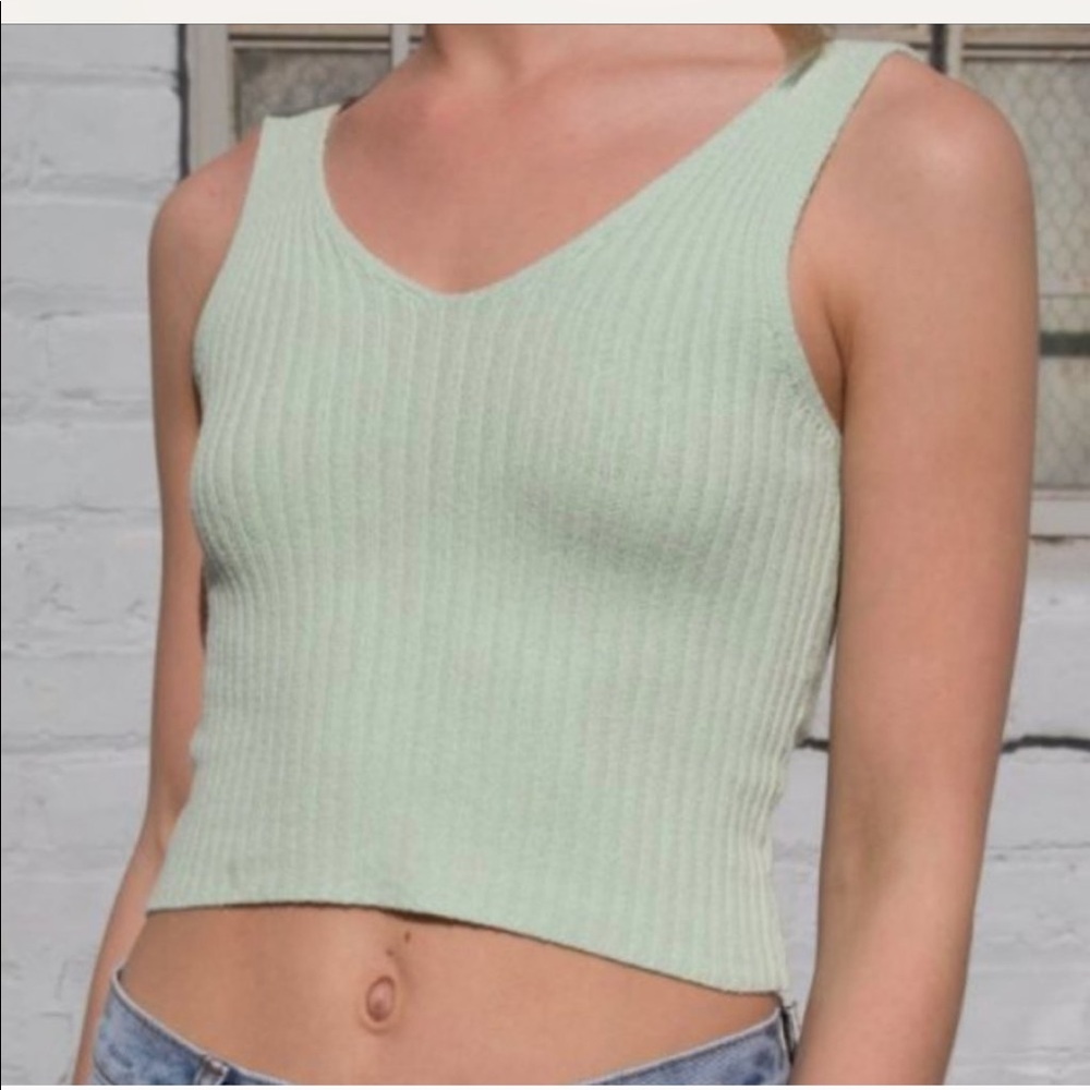 Green Brandy Melville Rina Tank